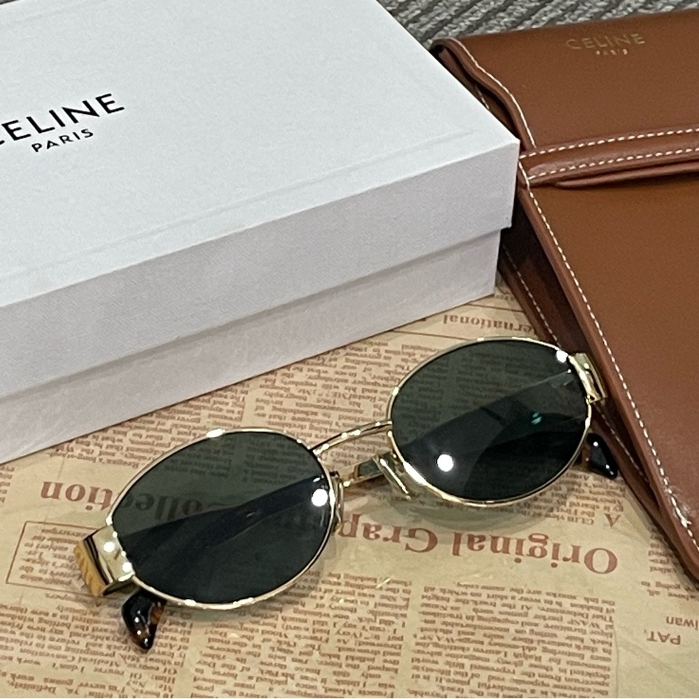 Celine Gold Women’s Sunglasses 😎